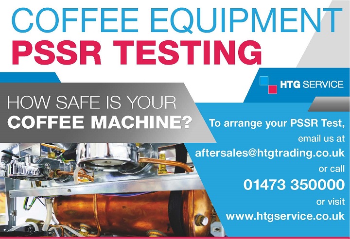 Coffee Equipment PSSR Testing